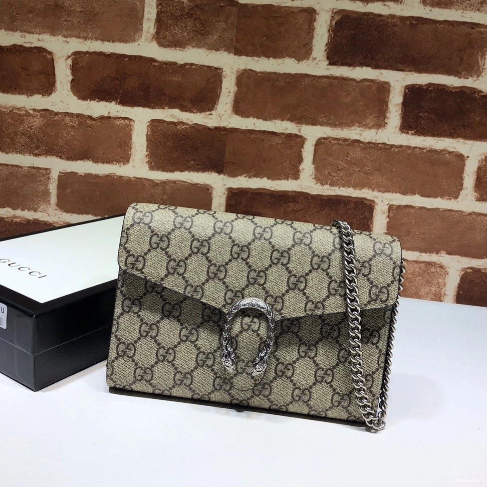 Dionysus bag mini chain leather Gucci 0806